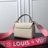Close-up detail of polished statement women's handbag – women's premium purse