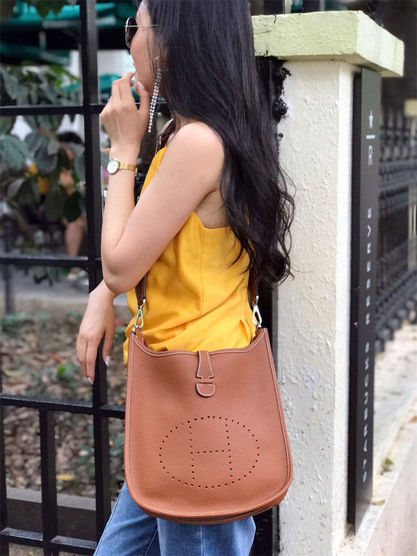 Close-up detail of contemporary bag design