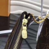 Top view of structured modern women's handbag – women's luxury handbag