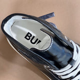 Statement Premium Synthetic Leather Shoes - Premium Craftsmanship Detailing | Women's Everyday Fashion Shoes #1338 - back view (image 4) of designer-inspired shoes