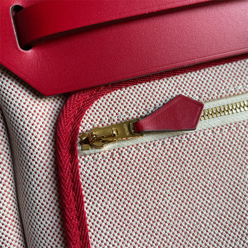 Side view of sophisticated structured handbag