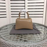 Interior view of modern sleek women's handbag – women's luxury accessory
