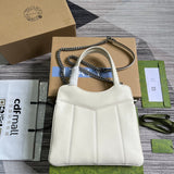 Side profile of everyday-luxe structured women's handbag – women's premium purse