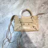 Sleek Vegan Leather Handbag - Everyday Elegance | Women's Statement Accessory #975 - close-up detail shot (image 3) of designer-inspired handbag