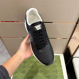 Gucci clean off-white luxury sneakers view 7 chunky sole construction