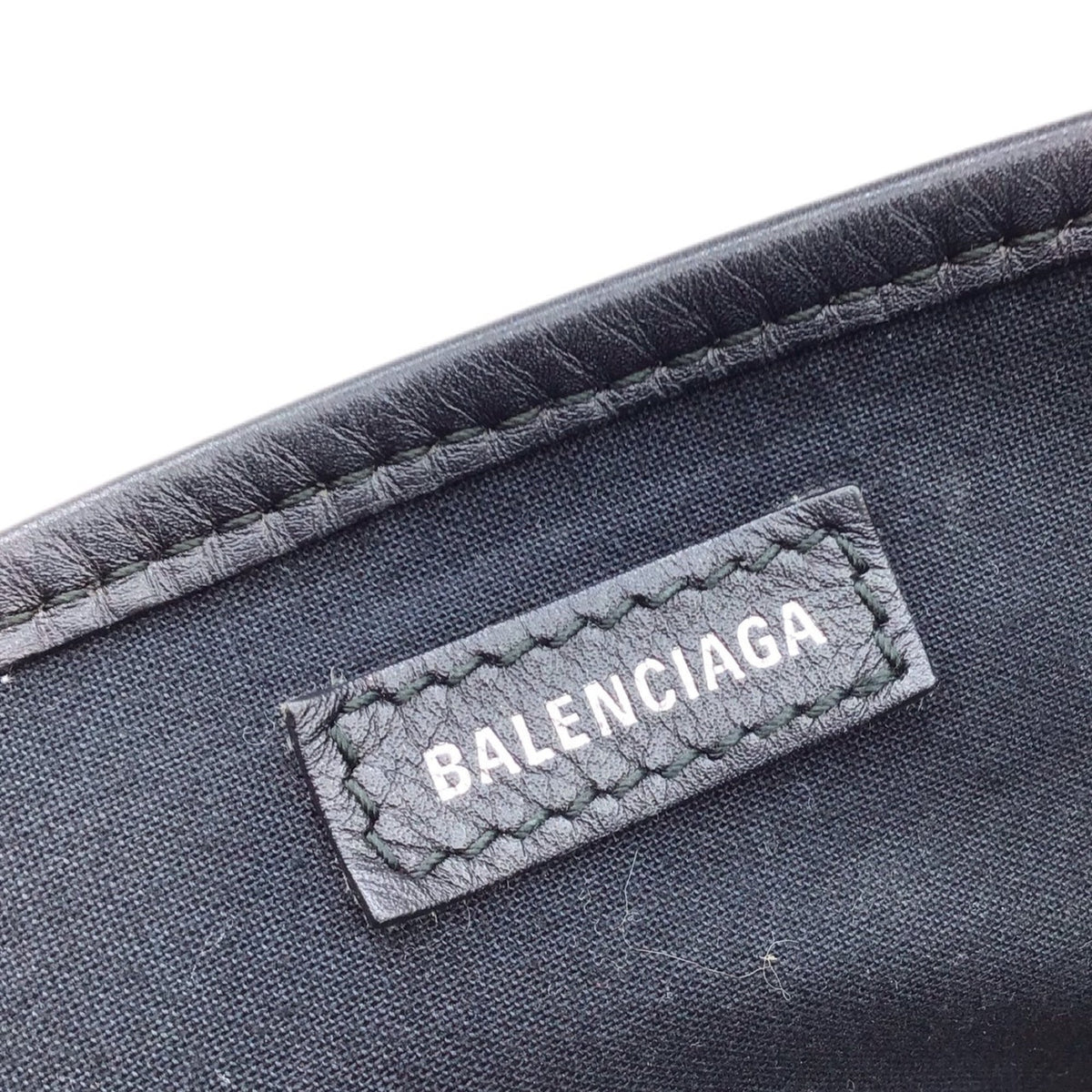 Balenciaga Navy Cabas Handbag | Luxury Canvas Tote Bag