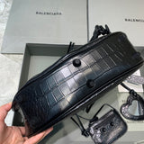 Modern Premium PU Leather Handbag - Statement Silhouette | Women's Luxury Handbag #364 - hardware and detail close-up (image 5) of designer-inspired handbag