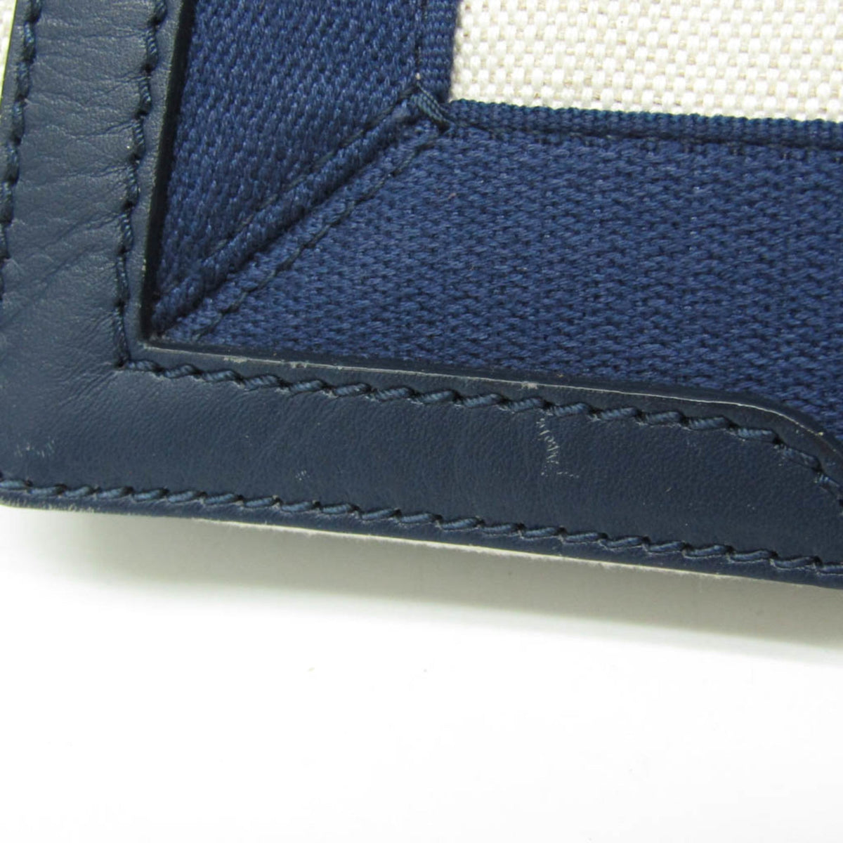 Balenciaga Navy Cabas Handbag | Luxury Canvas Tote Bag
