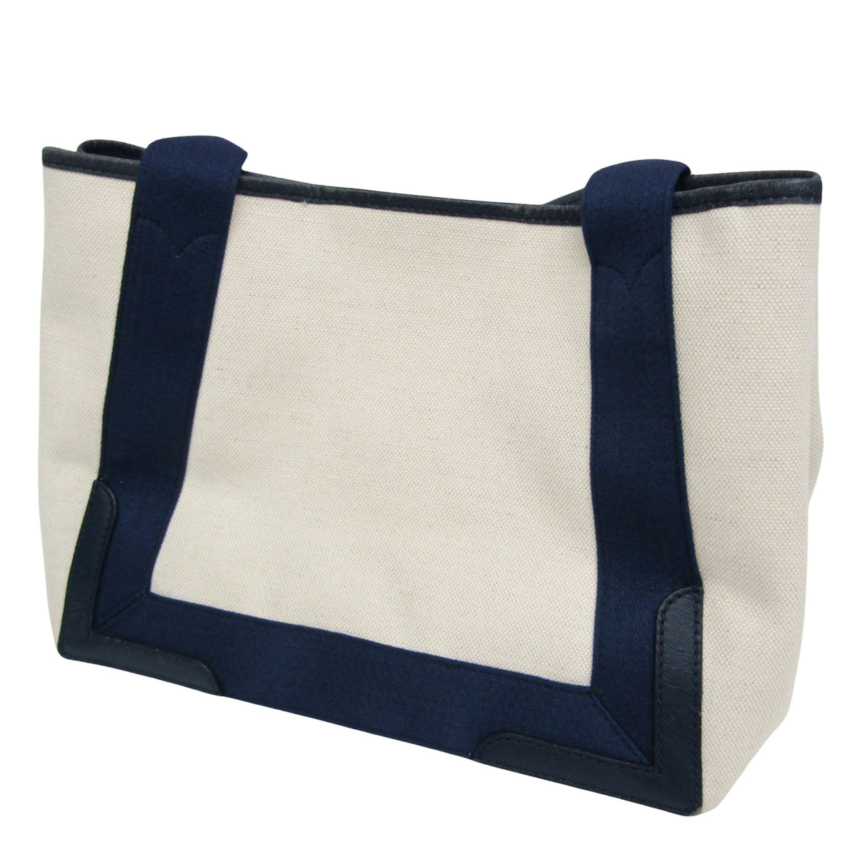 Balenciaga Navy Cabas Handbag | Luxury Canvas Tote Bag