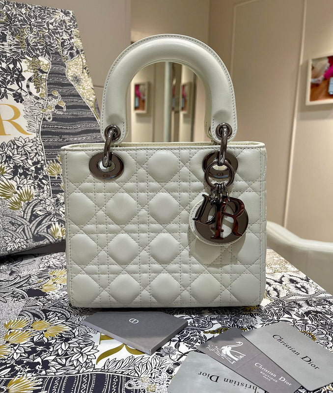Top view of premium chic women's handbag – women's designer-style accessory