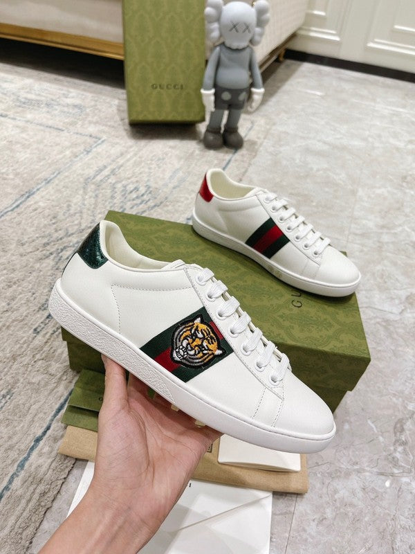 Gucci stone beige luxury sneakers view 6 premium leather build