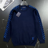 Back view of Louis Vuitton luxury clothing with contemporary cut