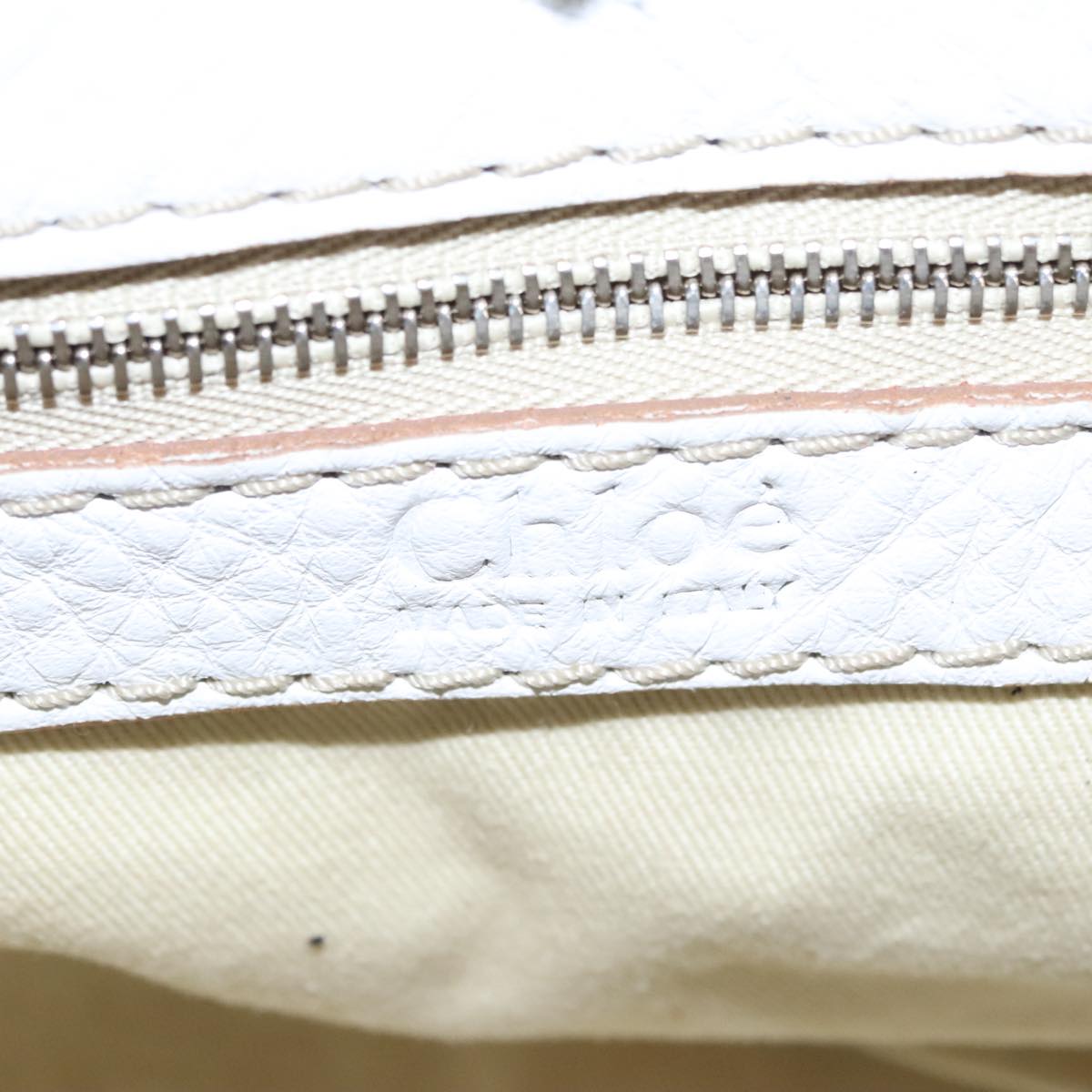 Morvesque elegant leather Handbag top view