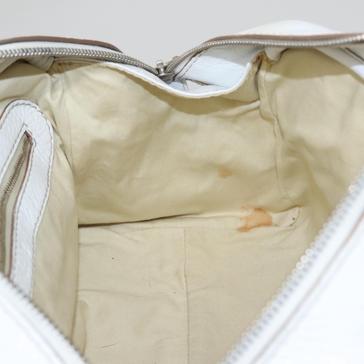 Chloe designer handbag leather closeup detail