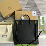 Top view of sleek classic women's handbag – women's premium purse