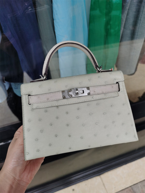  Elegant top-handle bag front view