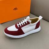 Hermes shoes Style 129 - top view showing design