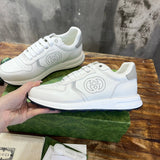 Gucci sneakers detailed view showing premium designer craftsmanship