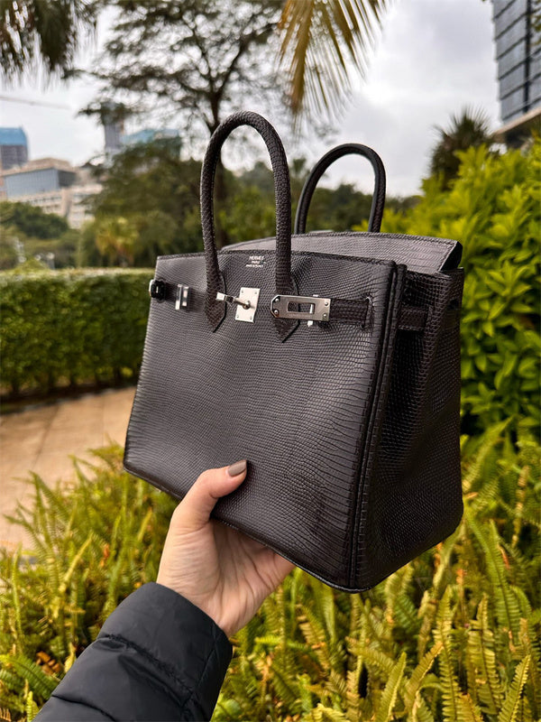 Considered bag shown from front angle