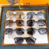 Lifestyle view of Louis Vuitton unisex sunglasses