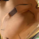 Close-up detail of signature modern women's handbag – women's everyday handbag