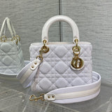 Side profile of premium sleek women's handbag – women's everyday handbag