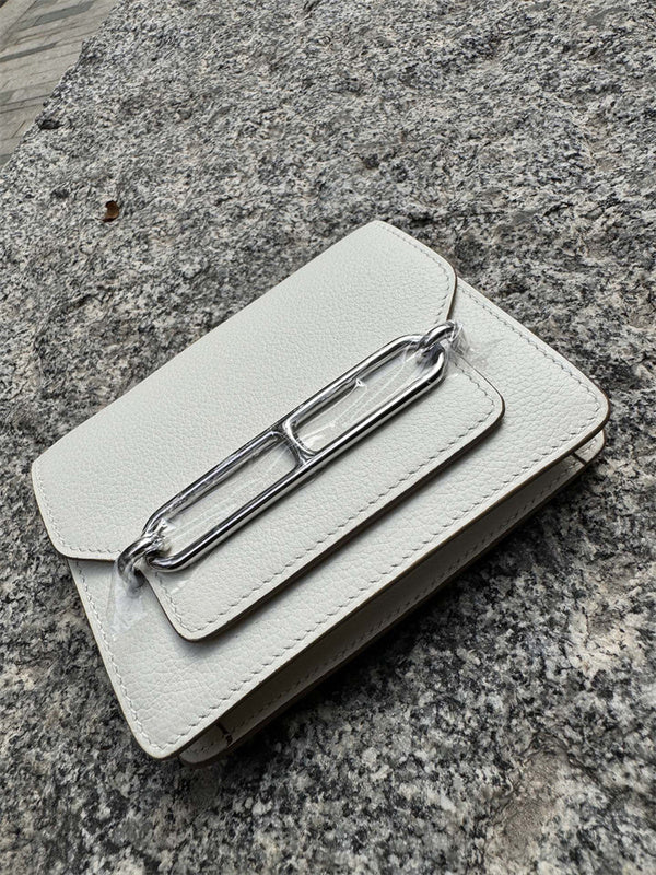 Close-up detail of clean-lined bag design