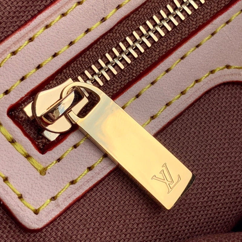 Close-up detail of sleek statement women's handbag – women's designer-style accessory
