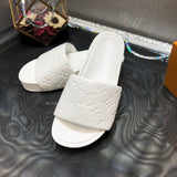 Louis Vuitton Chocolate Brown Slingback Heels - Sole Detail View