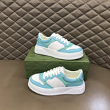 Gucci fresh white-and-black luxury sneakers view 8 sleek tonal finish