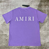 Close-up of Amiri t-shirt craftsmanship