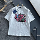 Front view of Louis Vuitton cotton t-shirt with relaxed-fit cut