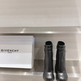 Givenchy Tan Ankle Boots - Full Silhouette View