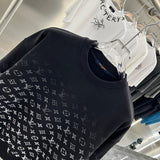 Full styled look of Louis Vuitton luxury clothing with contemporary cut