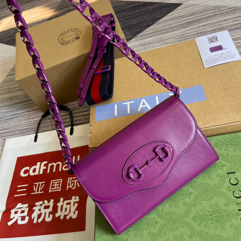 Front view of sleek refined women's handbag – women's statement bag