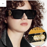 Side view of Louis Vuitton unisex sunglasses