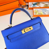 Close-up detail of considered bag design