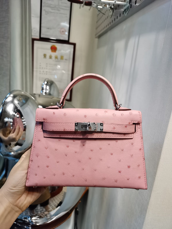 Close-up detail of considered bag design