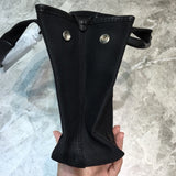 Structured Faux Leather Handbag - Understated Luxury Look | Women's Statement Accessory #770 - styled full view (image 7) of designer-inspired handbag