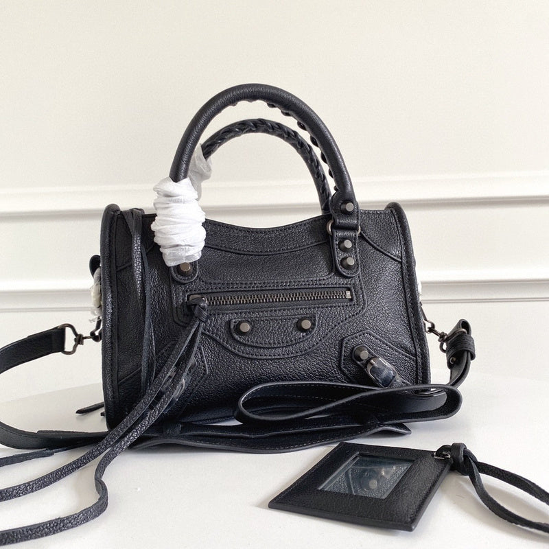 Zivas Charm Modern Minimalist Look Statement Handbag (Signature Shape & Finish) – Lifestyle Shot
