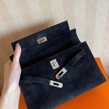 Considered bag shown from front angle