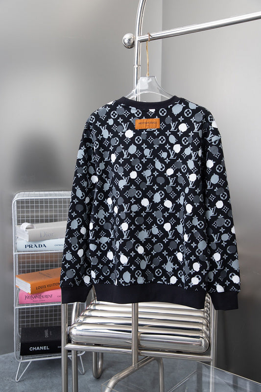Side profile of Louis Vuitton luxury clothing with streetwear-inspired cut