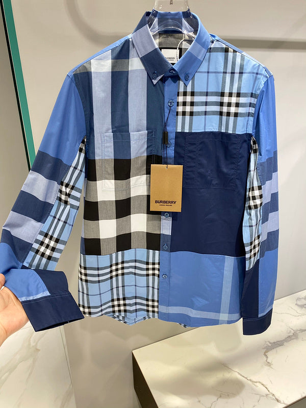 Burberry clothing close-up — premium authentic designer style