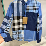 Burberry clothing close-up — premium authentic designer style