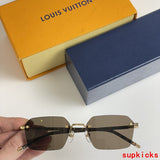 Lifestyle view of Louis Vuitton unisex sunglasses