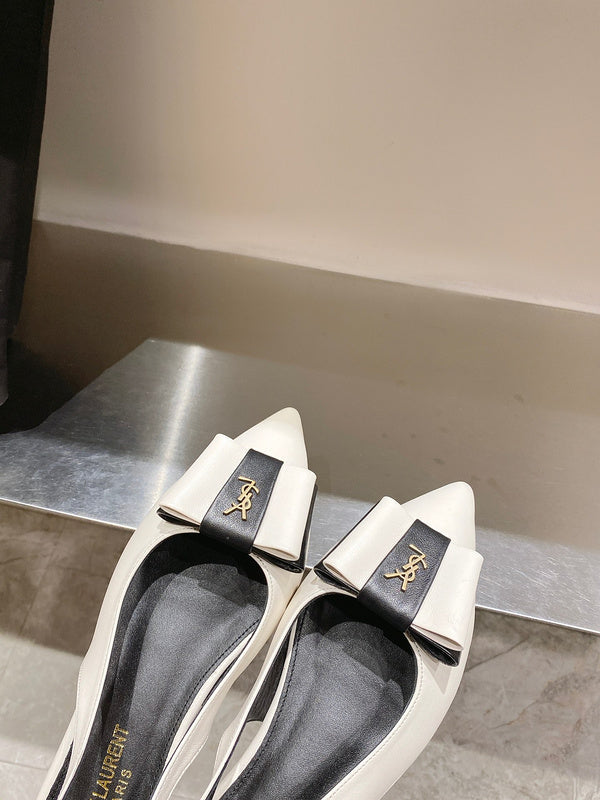 Saint Laurent shoes front view designer style