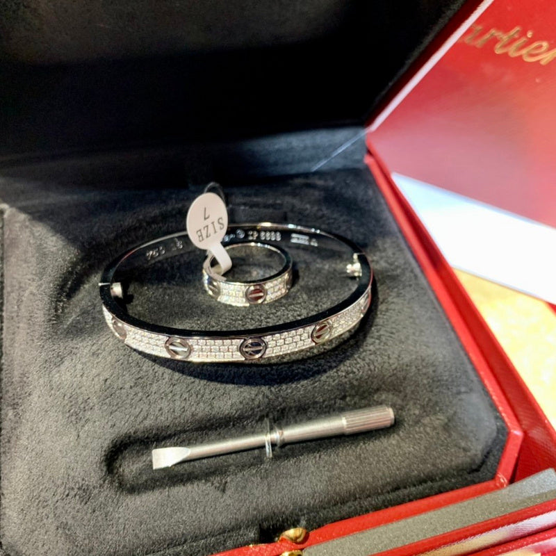 Full view of Cartier unisex jewelry piece