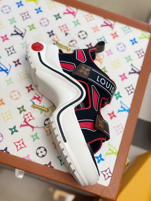 Louis Vuitton designer shoes full view
