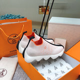 Hermes shoes Style 327 - top view showing design (alternate angle)