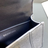 Effortless Faux Leather Handbag - Statement Silhouette | Women's Everyday Carry Handbag #486 - texture close-up (image 9) of designer-inspired handbag